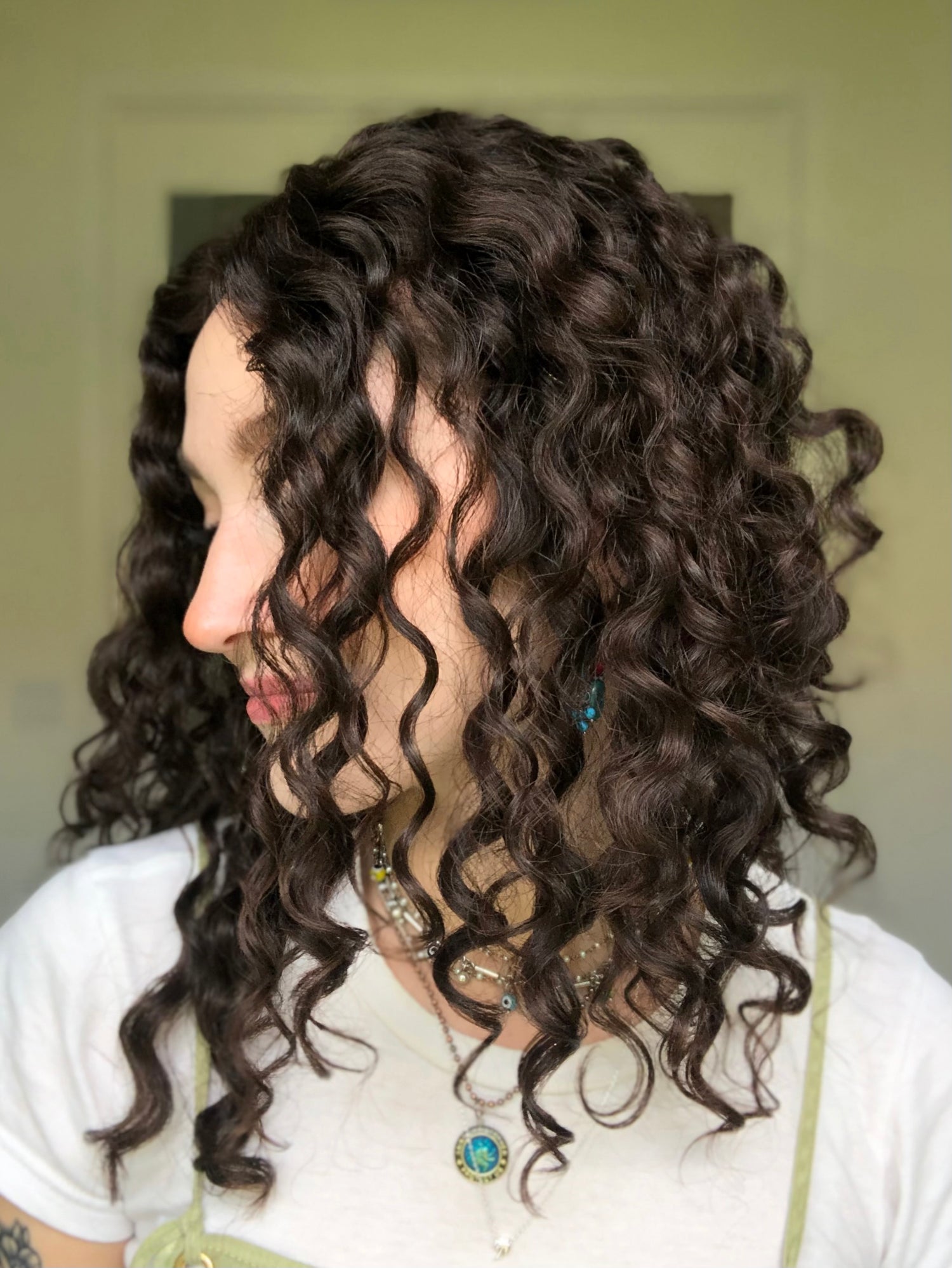 Customized Curls &quot;Kelda&quot; Lace Top Wig