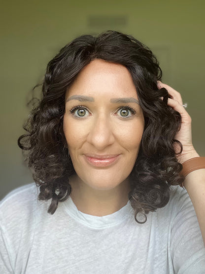 Customized Curls &quot;Kelda&quot; Lace Top Wig