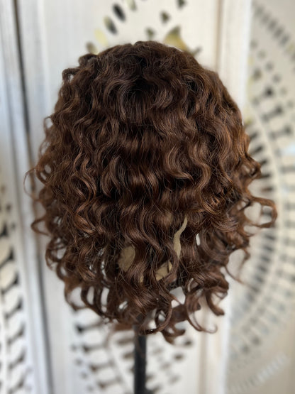 &quot;Yara&quot; Curly Closed Lace Topper
