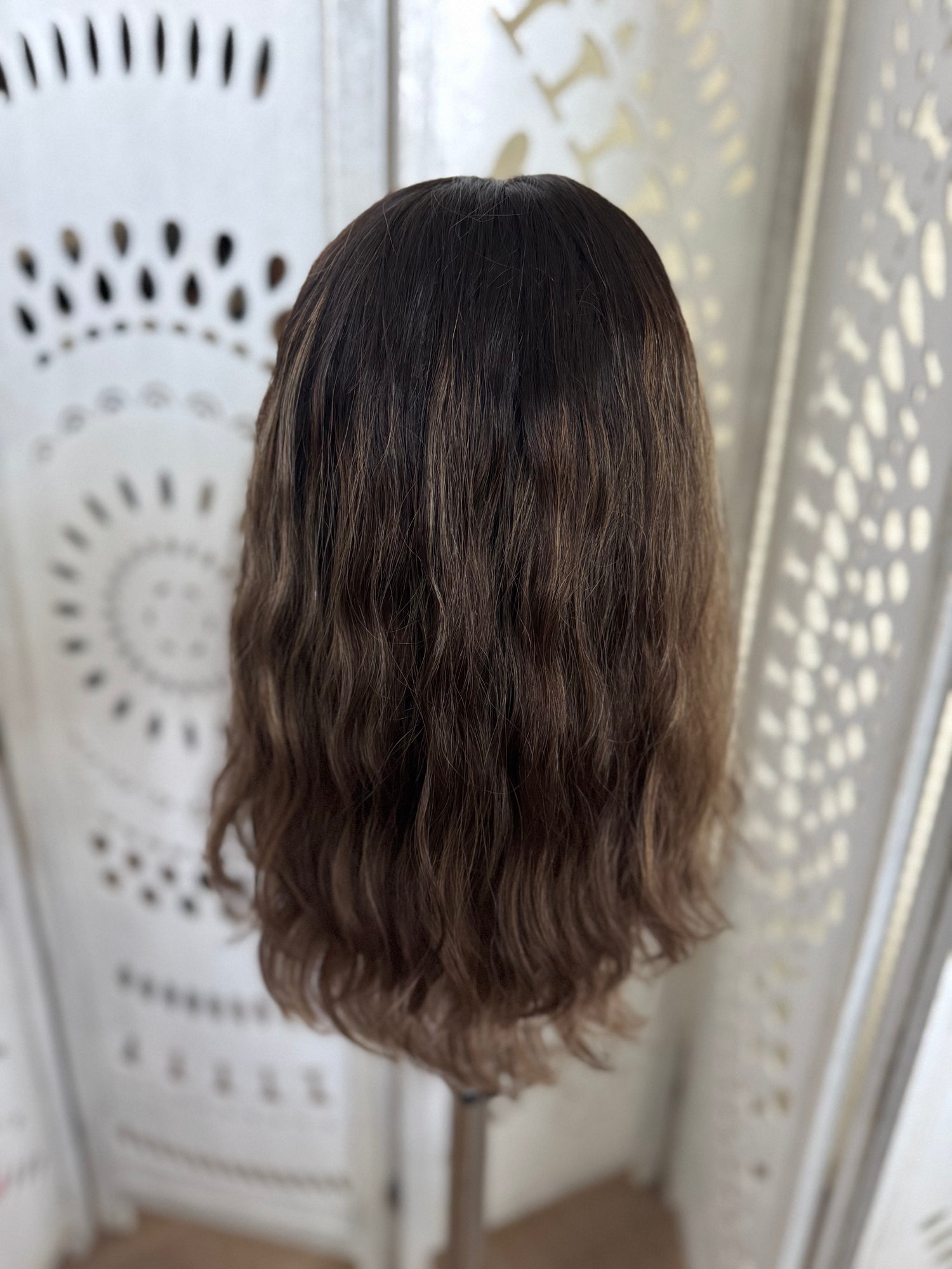 "Olive" Wavy Lace Top Wig (M)