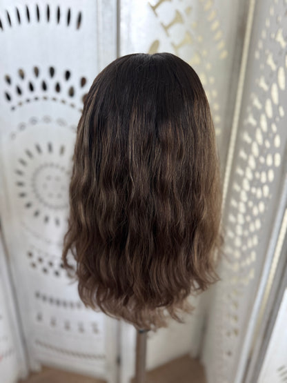 "Olive" Wavy Lace Top Wig (M)