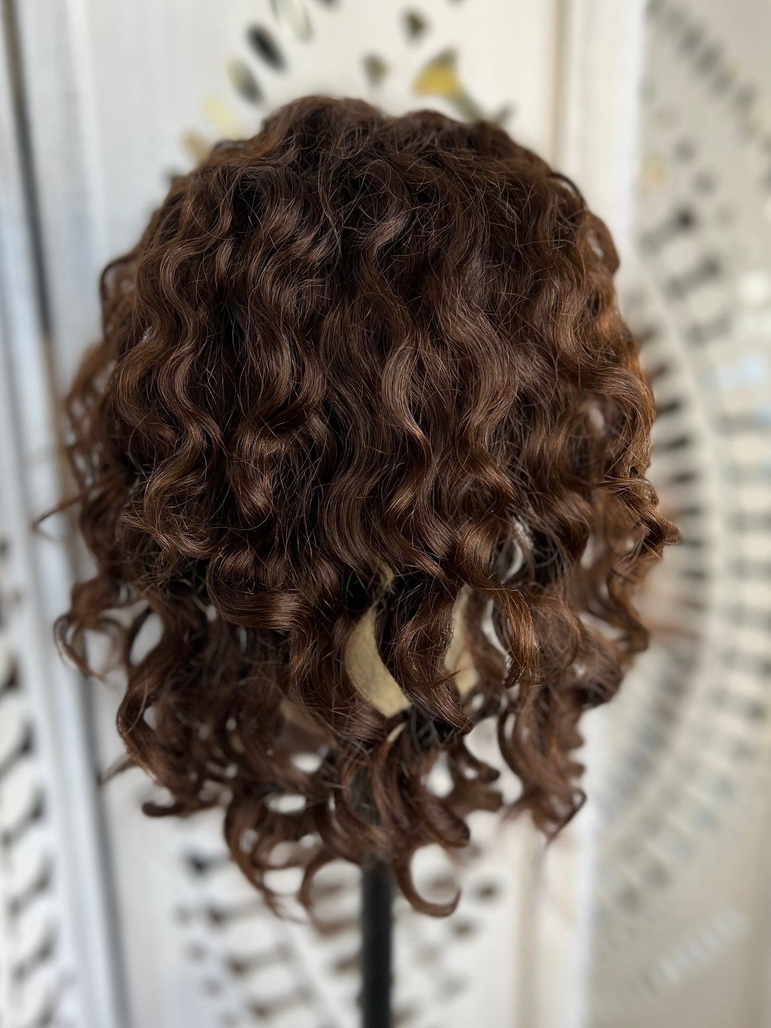 &quot;Yara&quot; Curly Closed Lace Topper