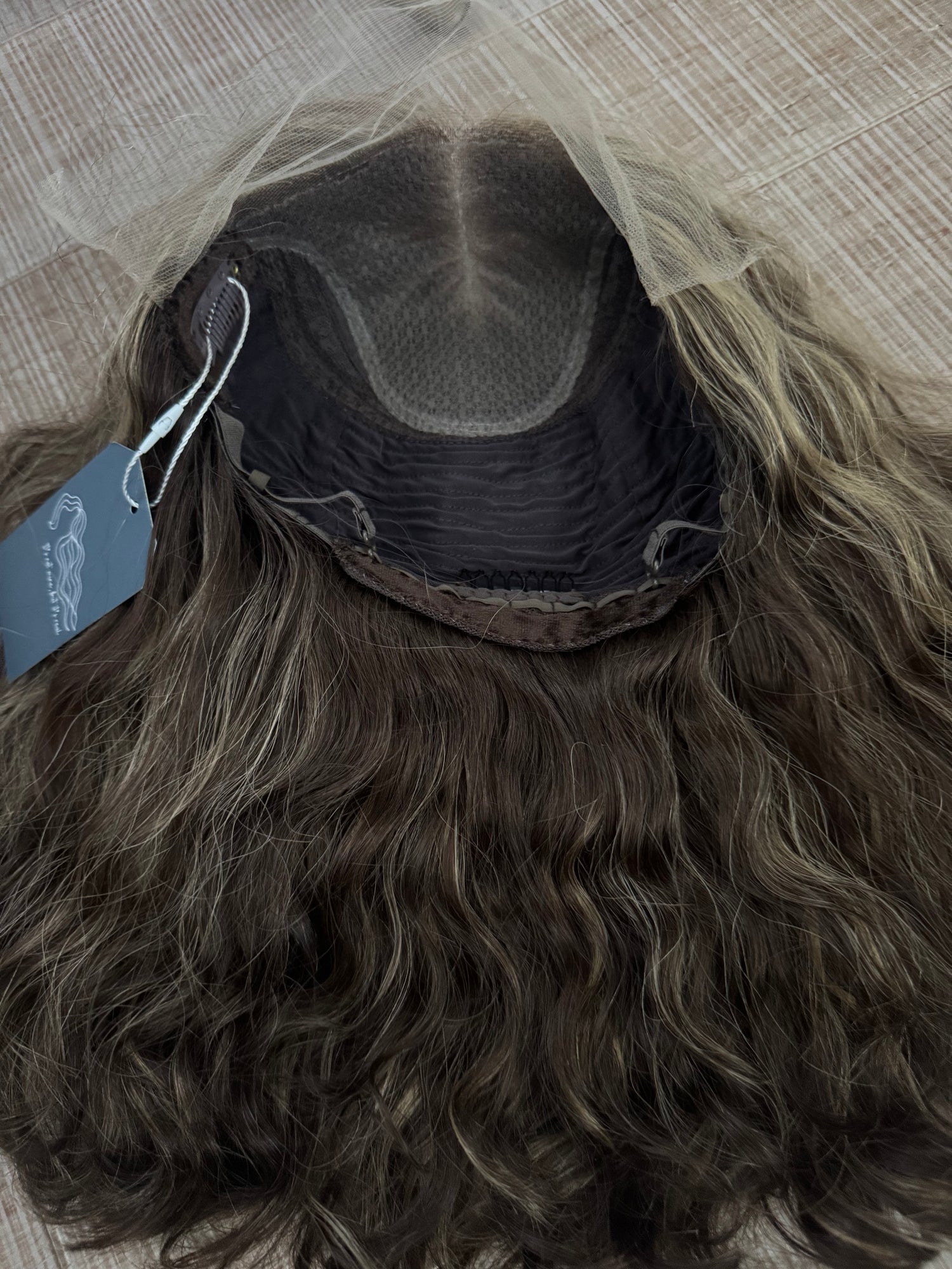 &quot;Wren&quot; Wavy Lace Top Wig (S)