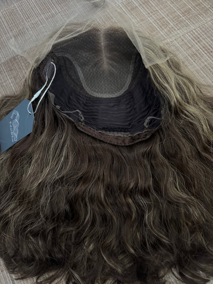 &quot;Wren&quot; Wavy Lace Top Wig (S)