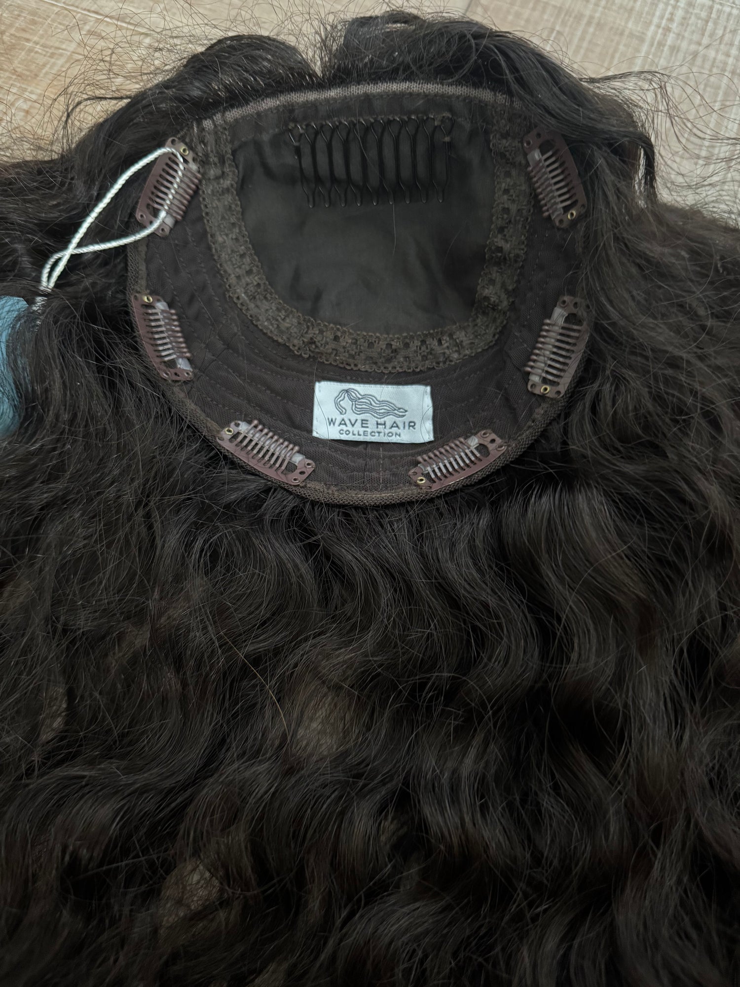 Pearl Collection no. 54 Virgin Slavic Curly Topper