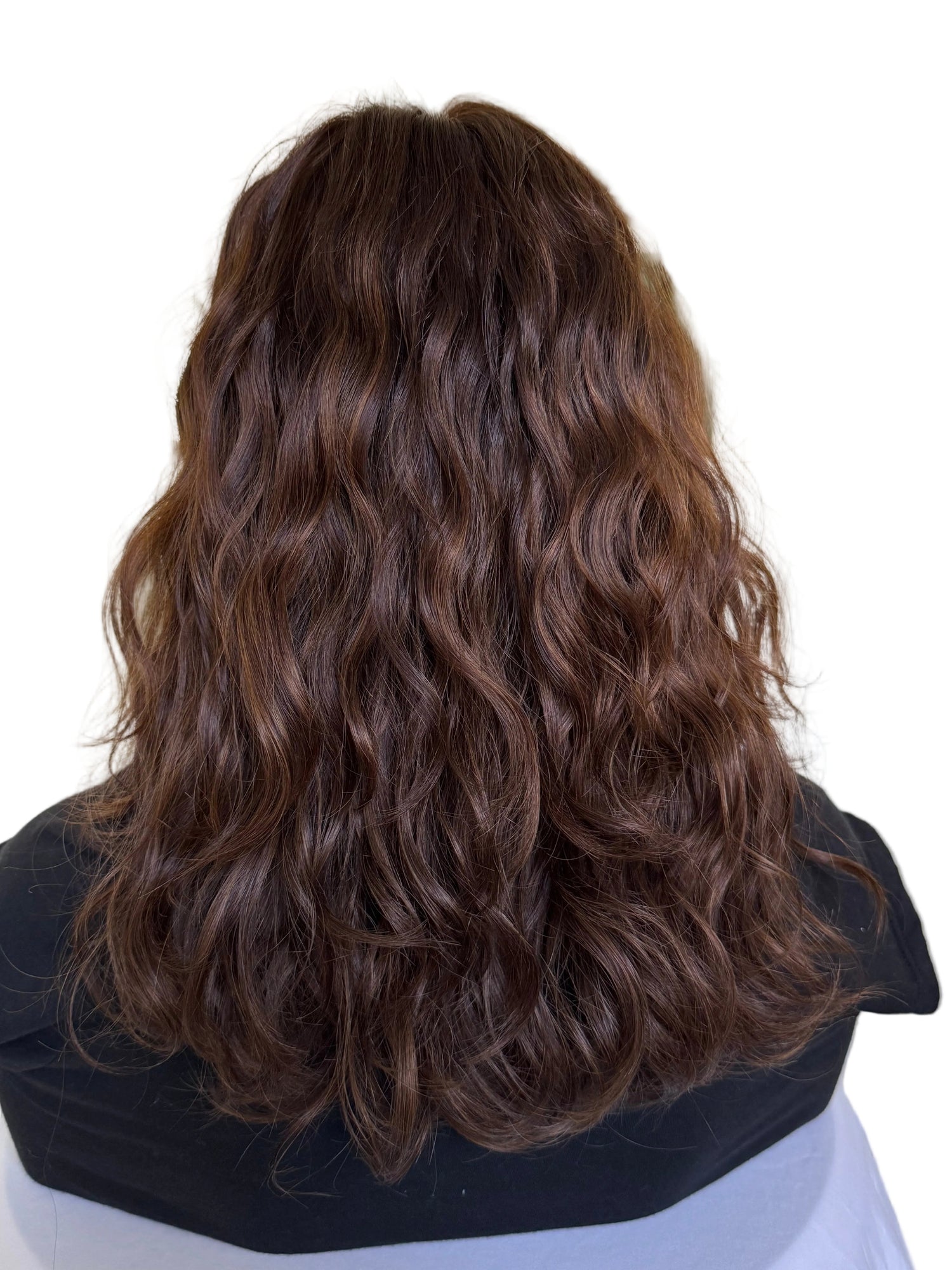 "Rowan"  Fully Hand Tied Wavy Lace Top Wig (S)