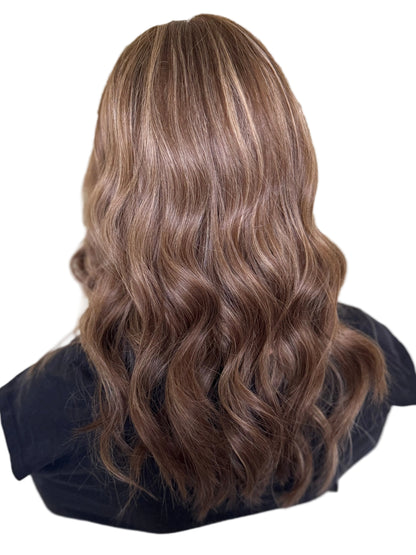 "Ara" 9x9 Lace Front Topper