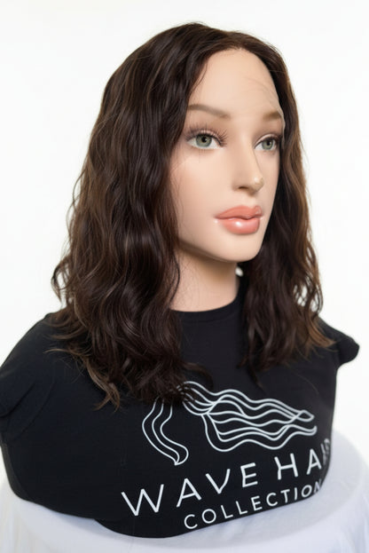 "Olive" Wavy Lace Top Wig (S)