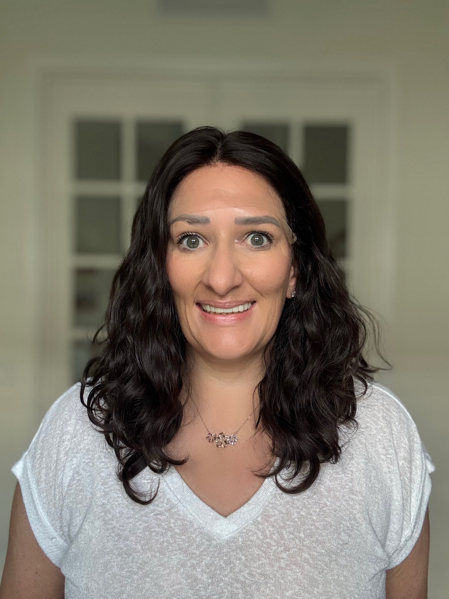 "Cari" Wavy Lace Top Wig (M)