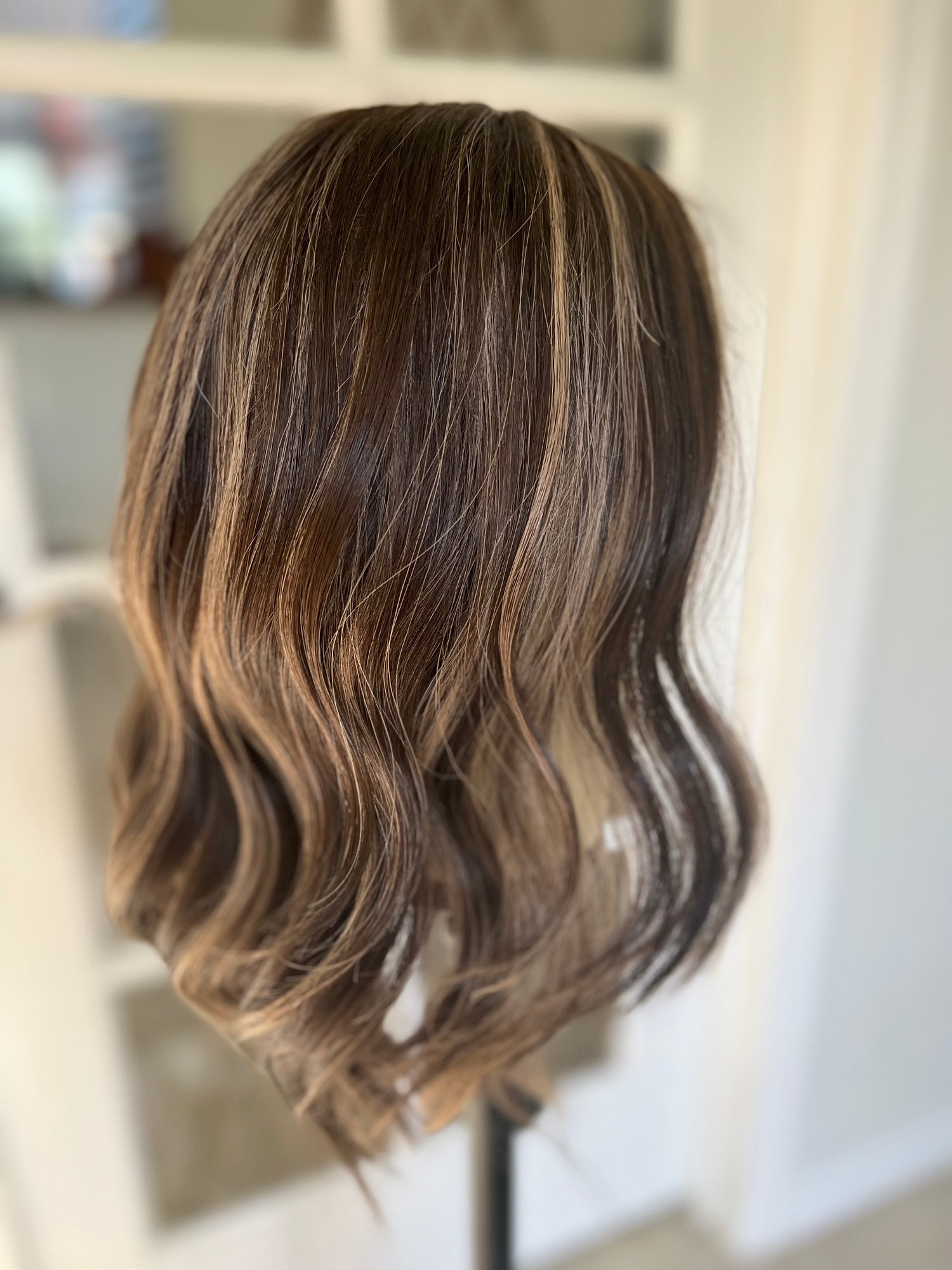 &quot;Morgan&quot; 9x9 Lace Front Topper/Whopper