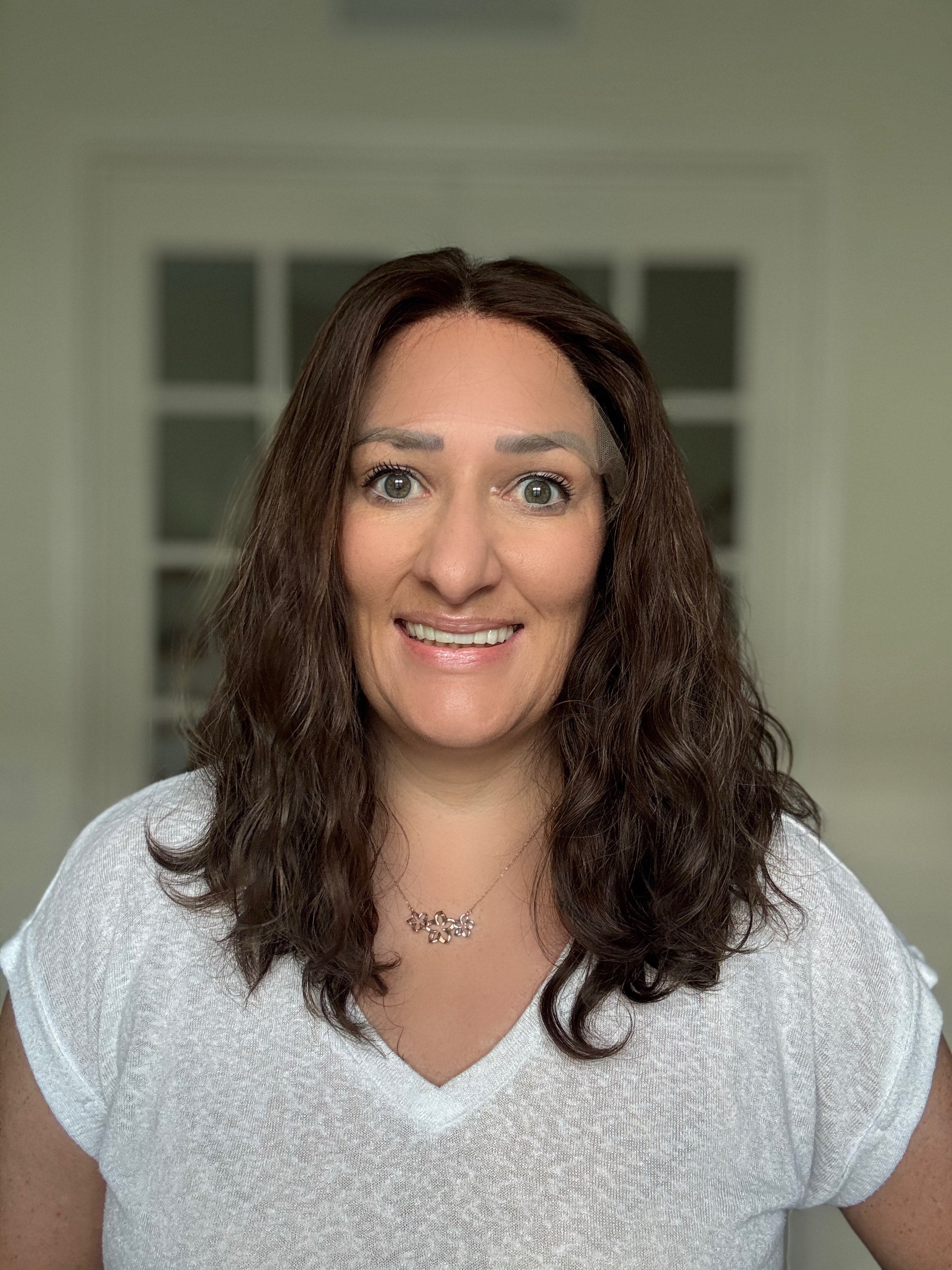 "Sage" Wavy Lace Top Wig (S)