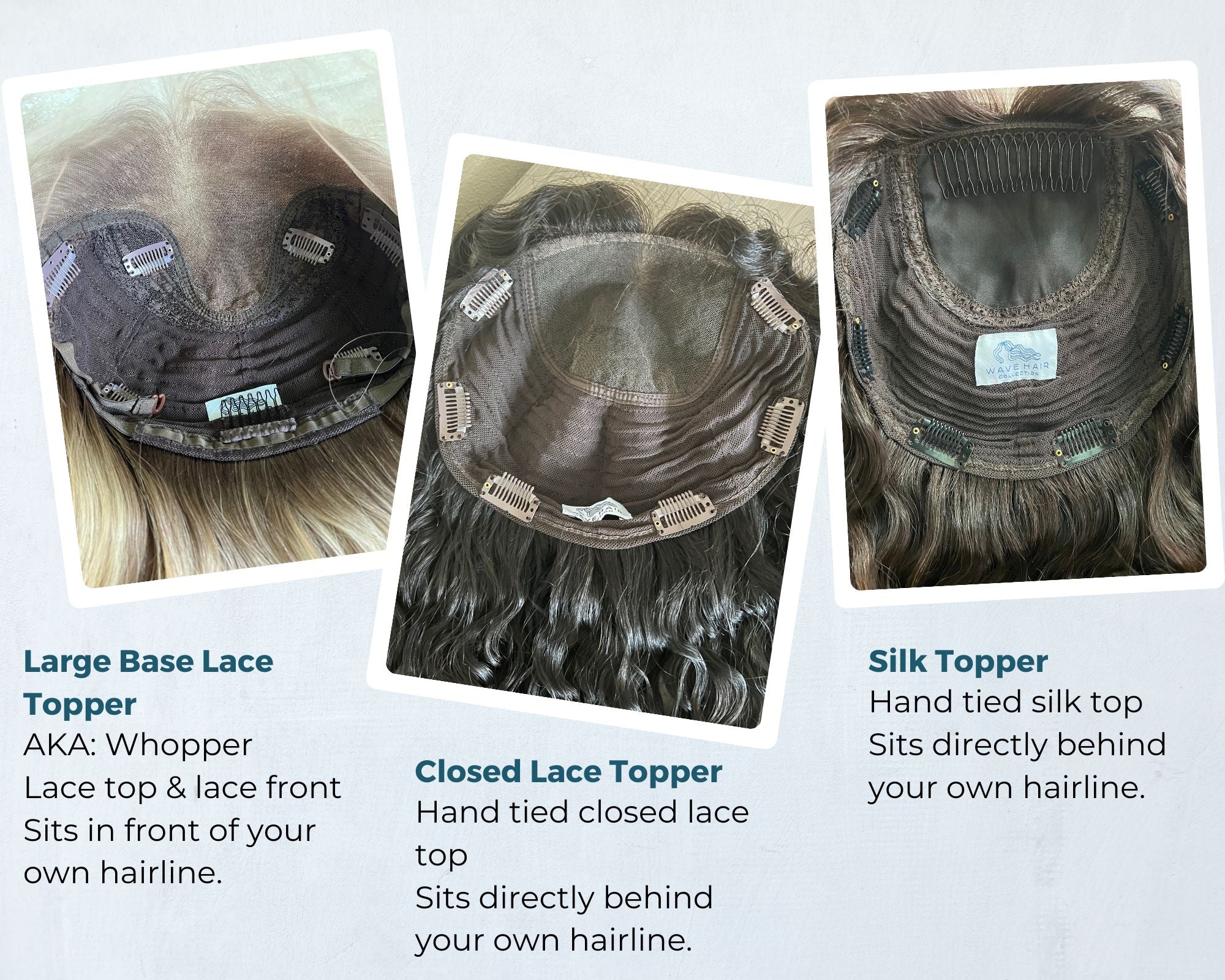 Customized Curls - &quot;Naia&quot; Topper