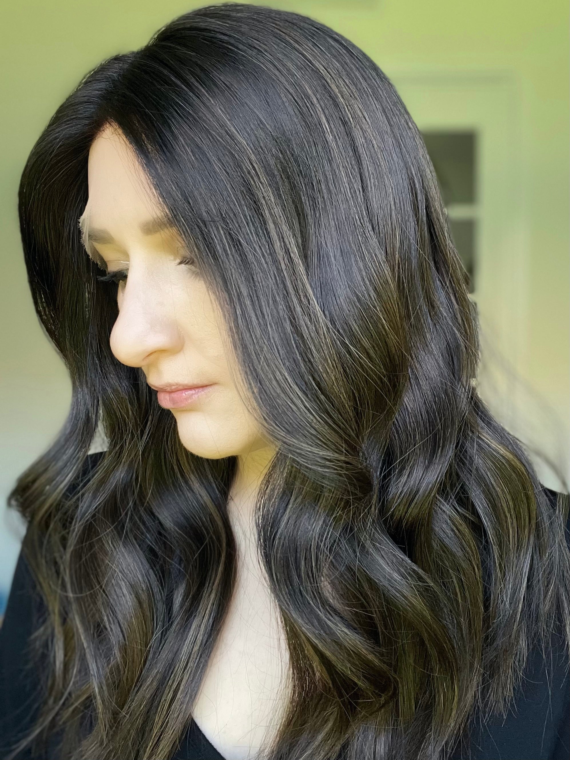 Pre-Order &amp; Customize: &quot;Hali&quot; Lace Top Wig - Wave Hair Collection